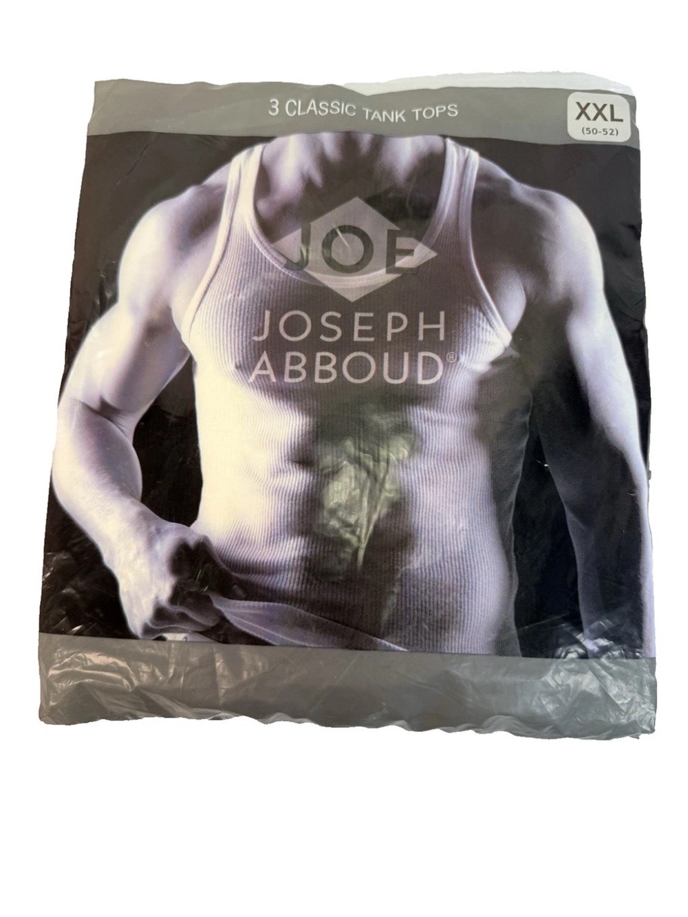Joseph Abboud Navy and White Packaged Tank Top - XXL